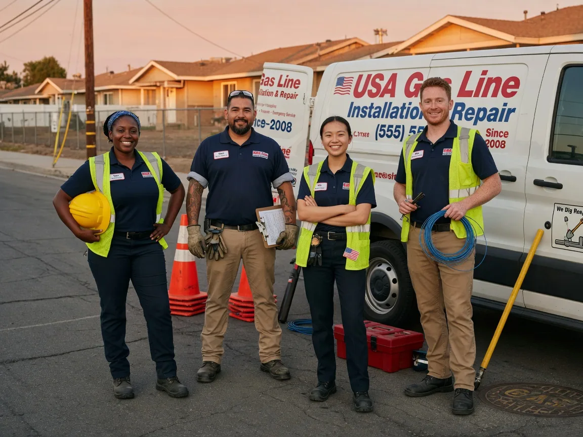 Gas Line Installation company in Du Pont, GA